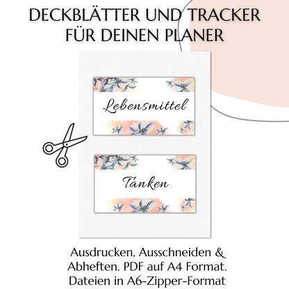 Umschlagmethode - 46 Deckblätter, rosa