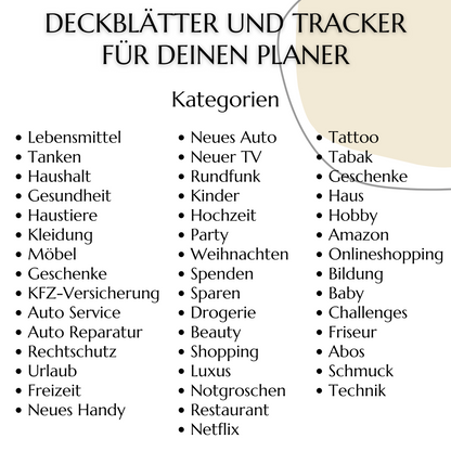 Umschlagmethode  - 46 Deckblätter, golden