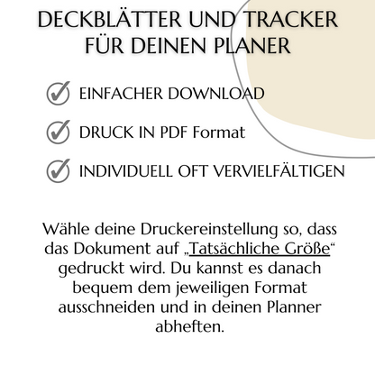 Umschlagmethode  - 46 Deckblätter, golden