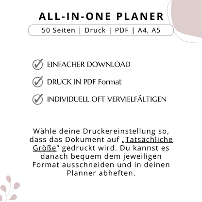 Haushaltsplaner & Kalender 2024, SET Deutsch
