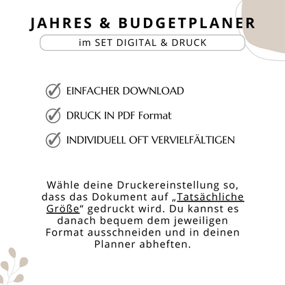 Digitaler Planer Deutsch, undatiert