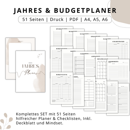 Budget- & Jahresplaner im SET, Deutsch