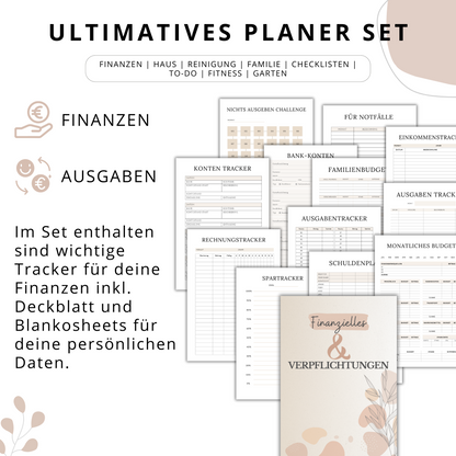 Mega Planer-Set, Deutsch