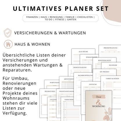 Mega Planer-Set, Deutsch