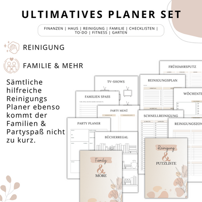 Mega Planer-Set, Deutsch