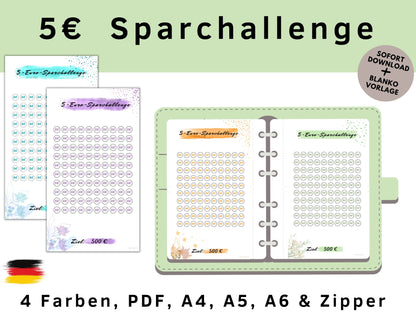 Sparchallenge 5 Euro, I