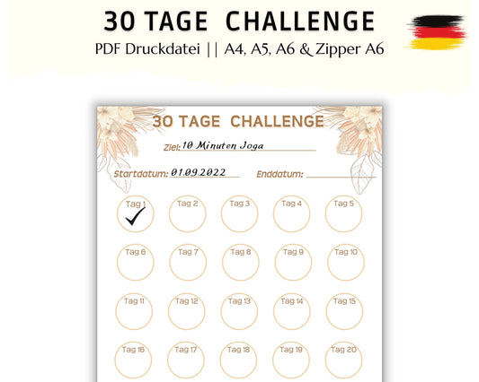 Challenge braun - 30 Tage