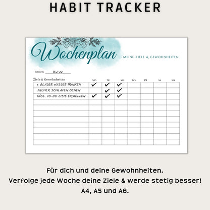 Habit Tracker - Ziele setzen I