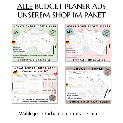 Shop-Paket - Budget Planer