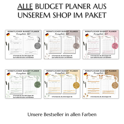 Shop-Paket - Budget Planer