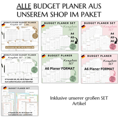 Shop-Paket - Budget Planer