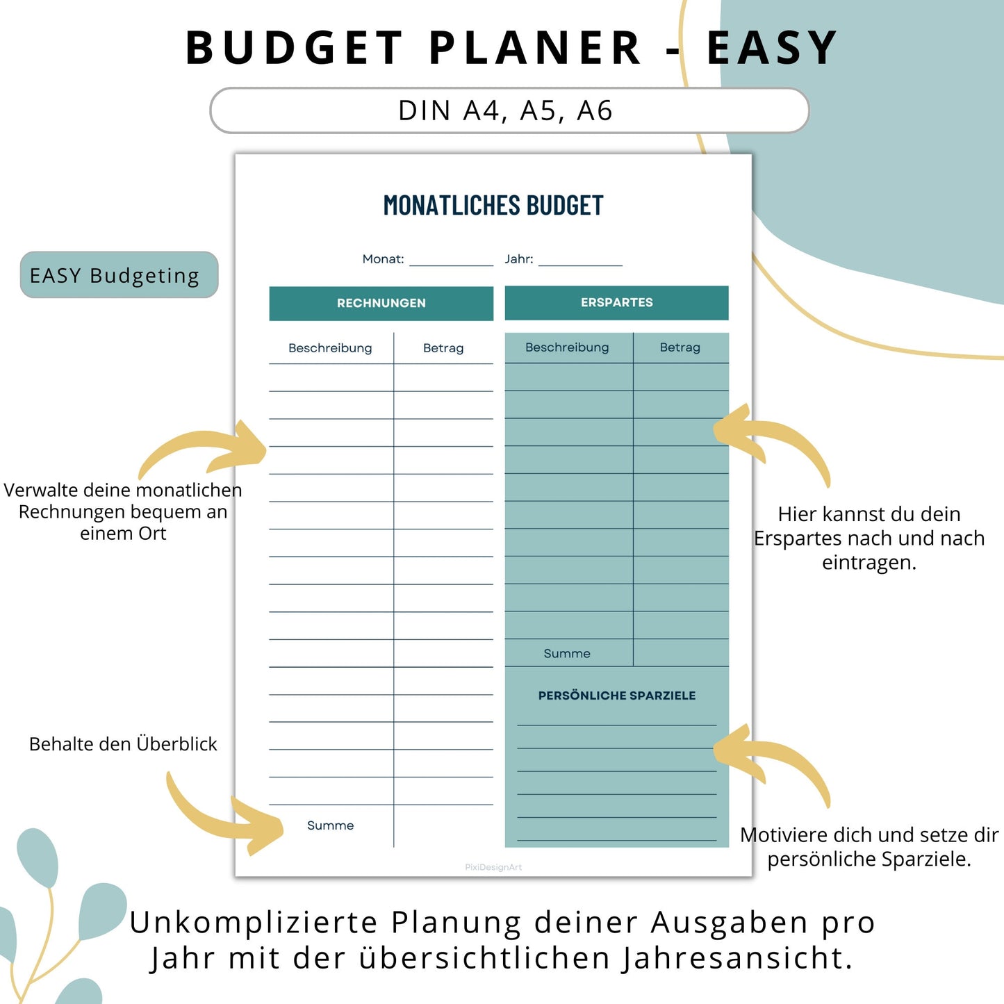 Budget Planer Easy, petrol