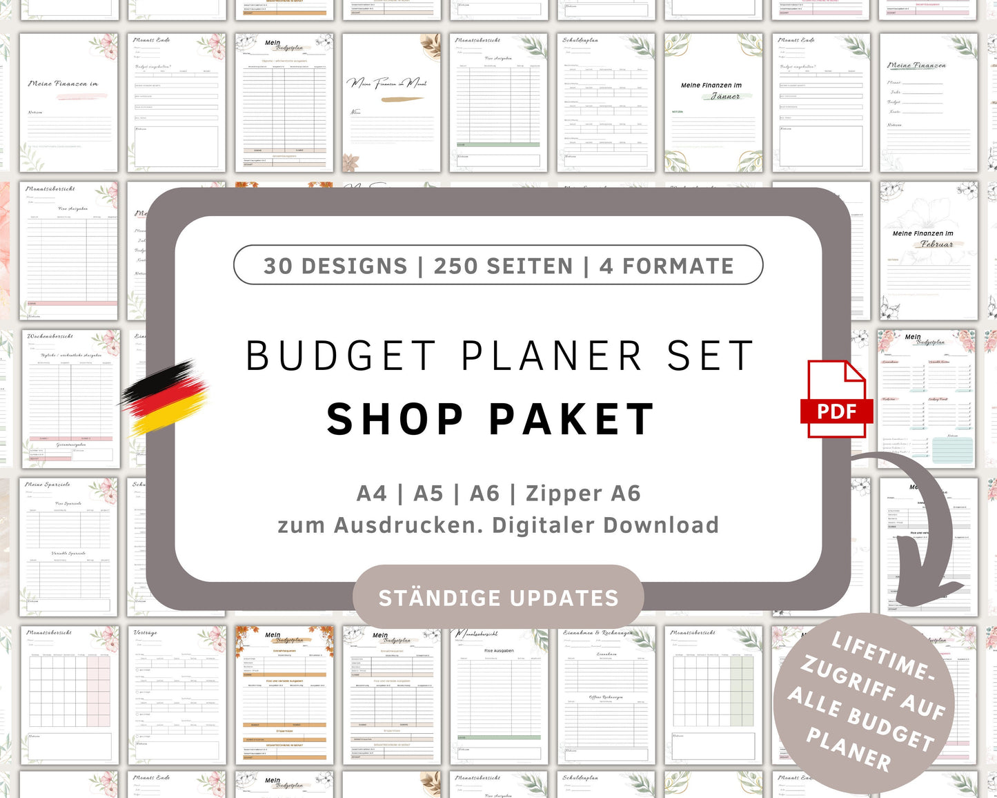 Shop-Paket - Budget Planer