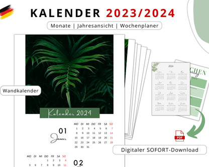 Kalender 2024, Farn