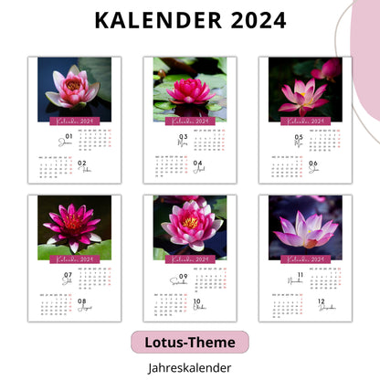 Kalender 2024, Rose