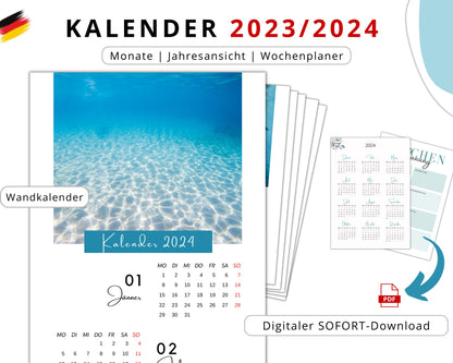 Kalender 2024, Ocean